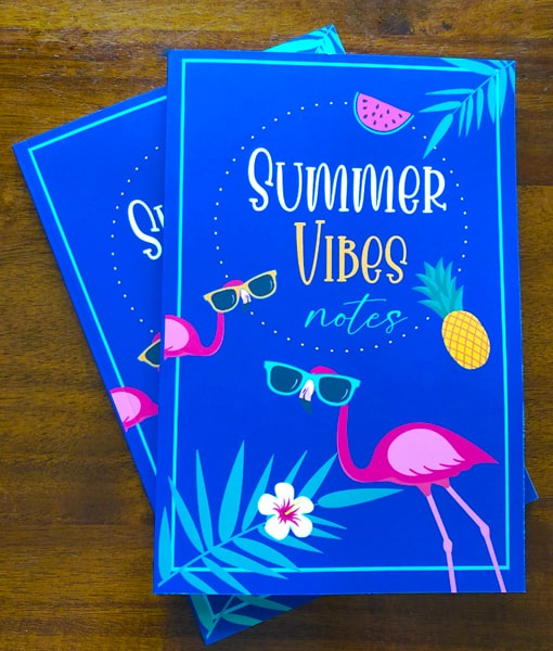 Summer Vibes Notebook